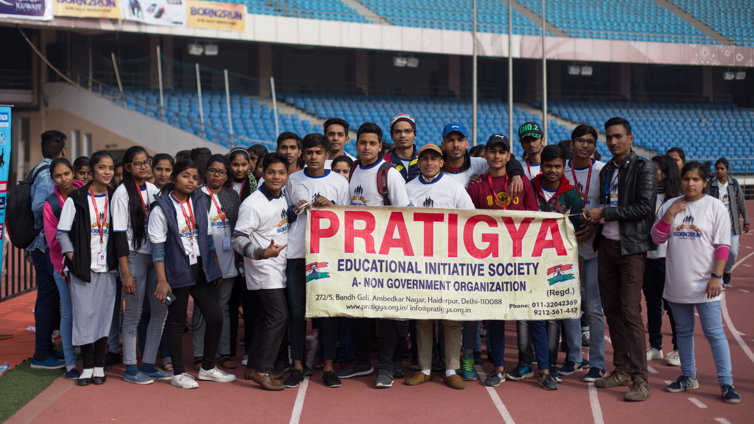 Read more about the article Pratigya students dance performance and participation in BORN2RUN