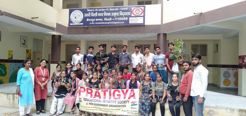 Read more about the article Tree Plantation Drive at Pratigya STeP Center, Haiderpur