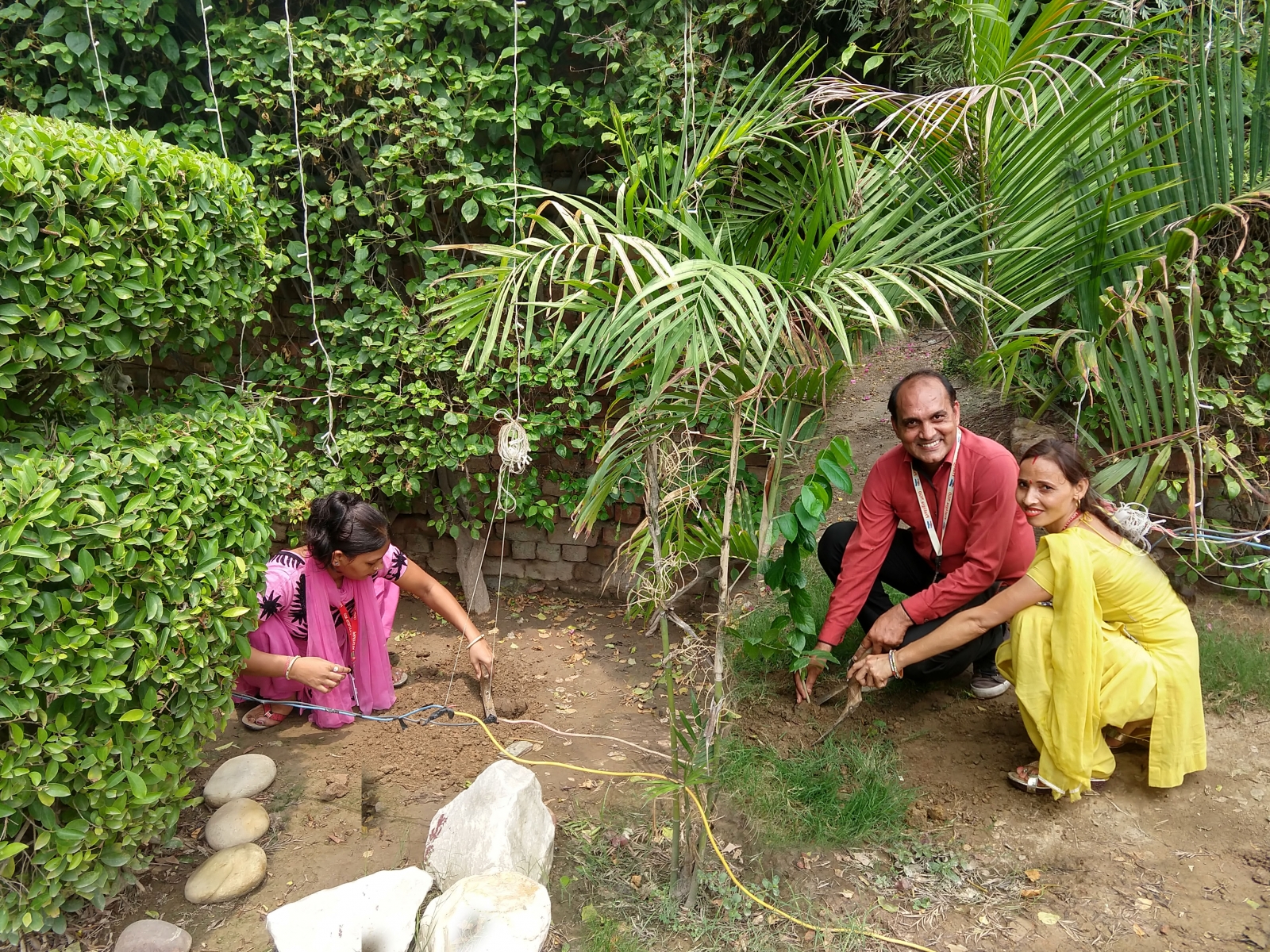 Read more about the article Tree plantation drive at Pratigya ABLE Center, Burari