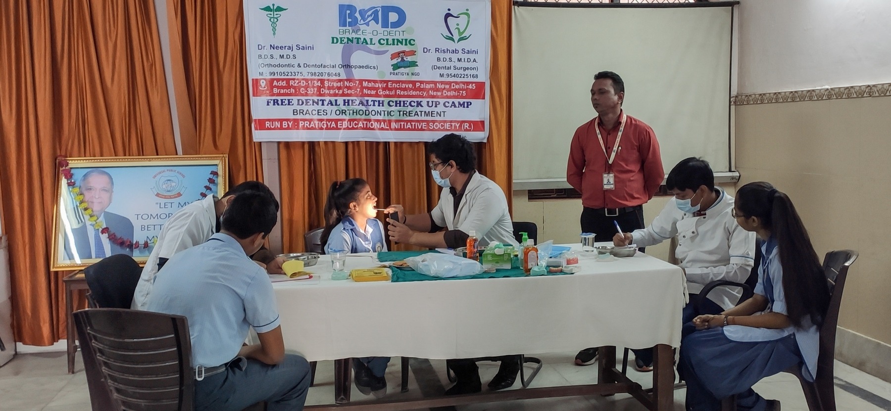 You are currently viewing A free dental checkup by Brace-O-Dent and Pratigya NGO